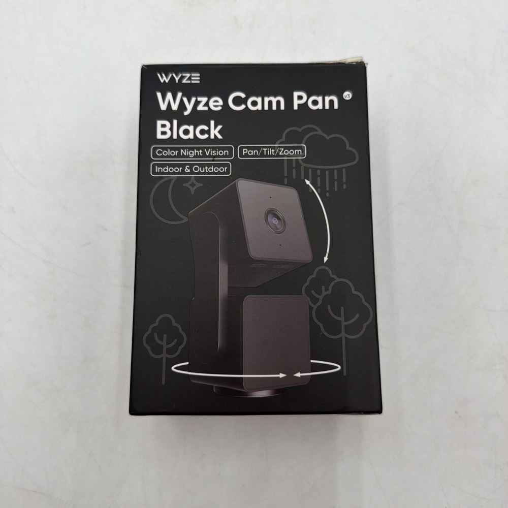 Wyze Cam Pan v3 Indoor/Outdoor IP65 1080P 360° Pan/Tilt/Zoom Wi-Fi Smart Home